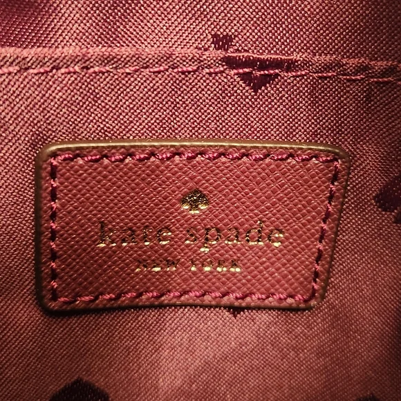 Kate Spade Cherry Red Glitter Crossbody - Picture 7 of 12